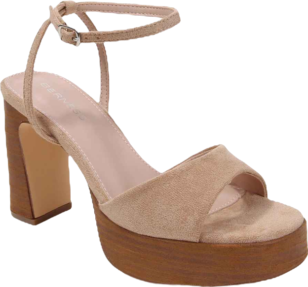 Giulietta Women's Suede-Look Vintage Inspired Platforms