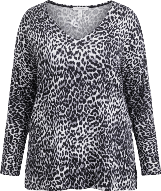 Plus Size Print V-Neck Tunic, Macy's Exclusive