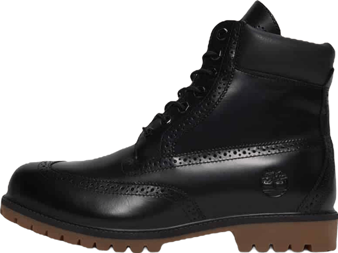 Shop Timberland Heritage 6-Inch Waterproof Boot TB0A2A8VW02 black