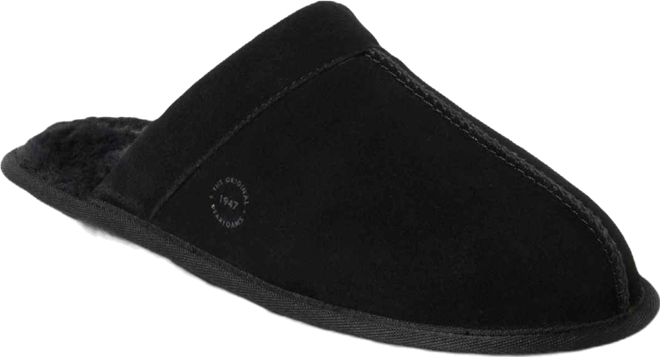 Men's Kirk Genuine Suede Scuff House Slipper