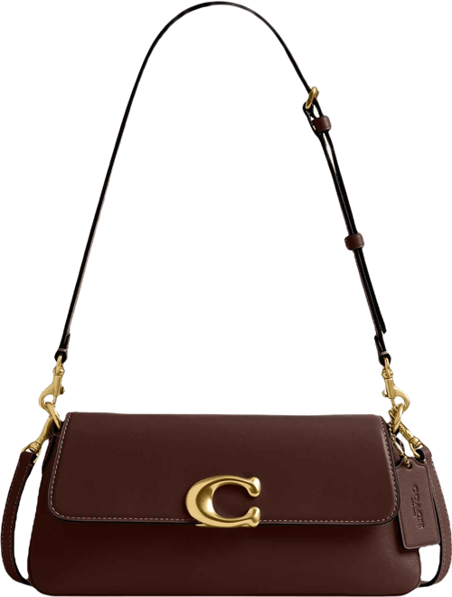 Small Jet Leather Shoulder Bag