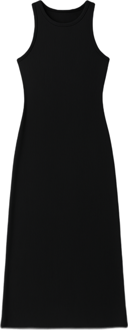 Women's Rib A-Line Maxi Dress