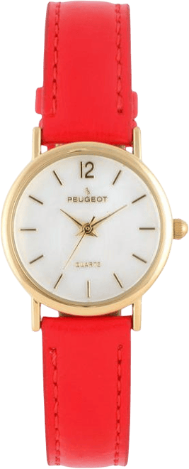 Women's Classic 24mm Red Watch With Easy to Read Numerals