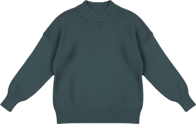 Maternity Wide Neck Drop Shoulder Sweater