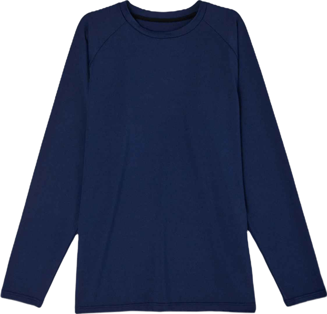 Men's Heritage Navy Ls Outbound Tee