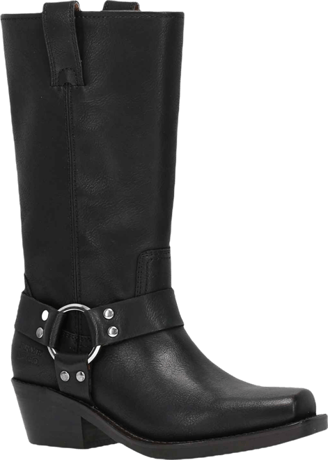 Women's Lorrie Harness Stacked Heel Boots