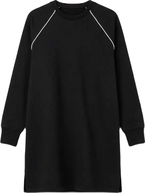 Women's Piped Sweatshirt Dress, Macy's Exclusive