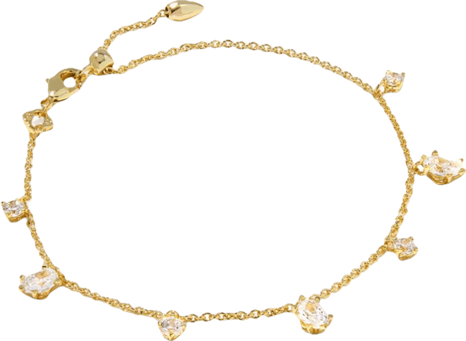 14k Gold Plated Cailin Delicate Chain Bracelet