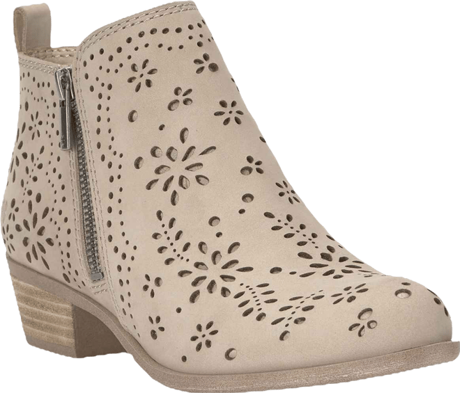Women's Basel Perforated Ankle Booties