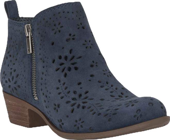 Women's Basel Perforated Ankle Booties