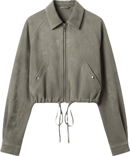 Women's Front Zip Collared Jacket