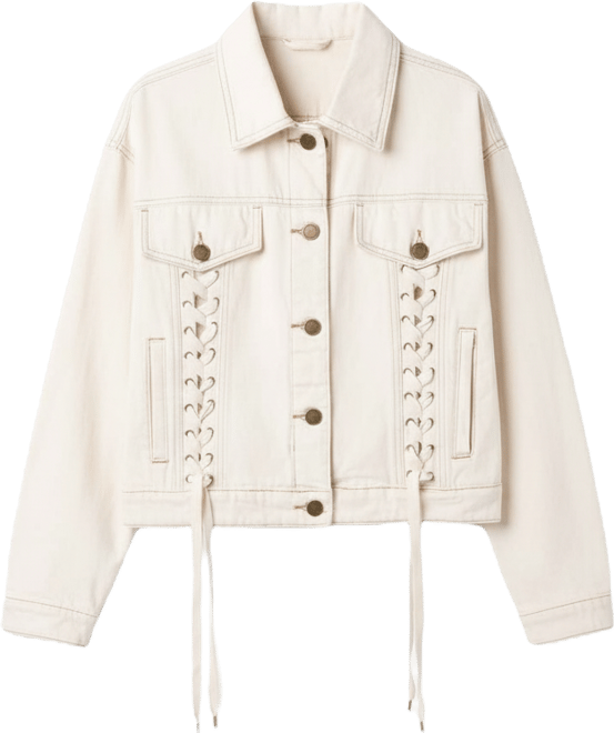 Women's Collar Button-Front Jacket