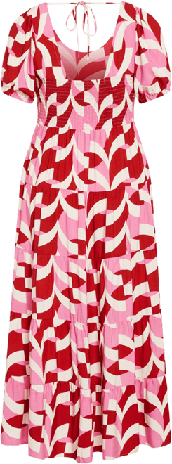 Plus Size Mila Print Dress