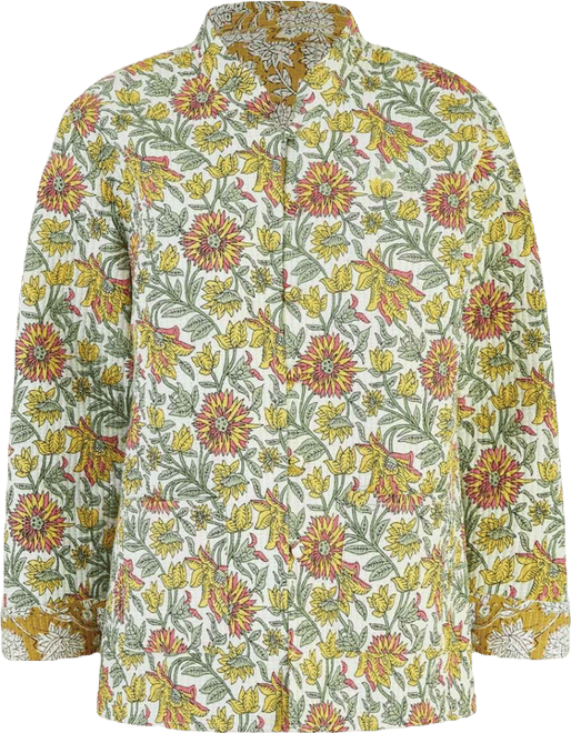 Women's Sunflower Reversible Quilted Jacket