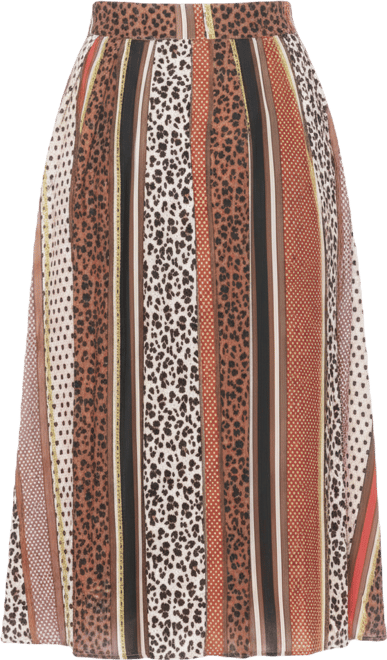 Women's Oren Long Pleated Midi Skirt