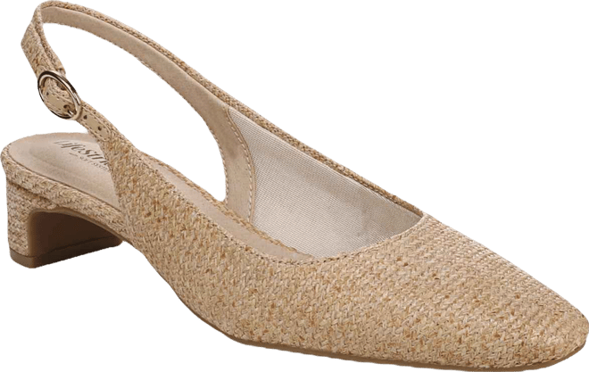 Women's Lorena Pointed Toe Slingback Pumps