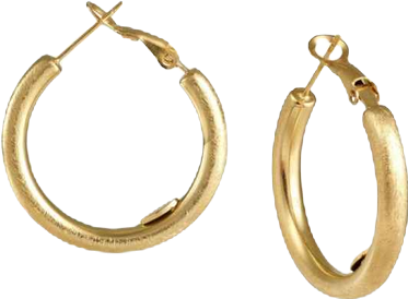 Retro Small Hoop Earrings