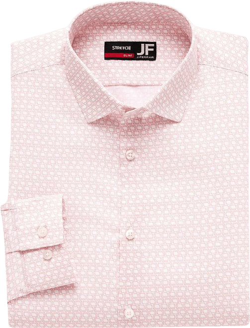 J. Ferrar Ultra Comfort Mens Slim Fit Stretch Fabric Wrinkle Free Long  Sleeve Dress Shirt - JCPenney