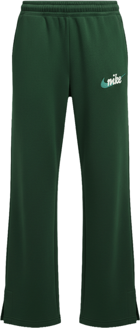 Nike Sportswear Phoenix Fleece Women's High-Waisted Wide-Leg Logo Trousers