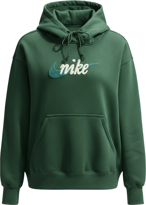 Nike Sportswear Phoenix Fleece Bol Kesimli Logolu Kadın Kapüşonlu Üstü