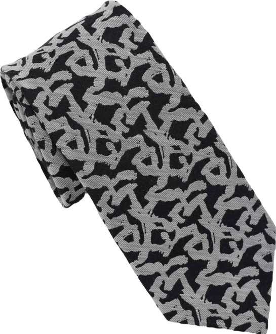 Men's Sparkle Medallion Pattern Classic Tie