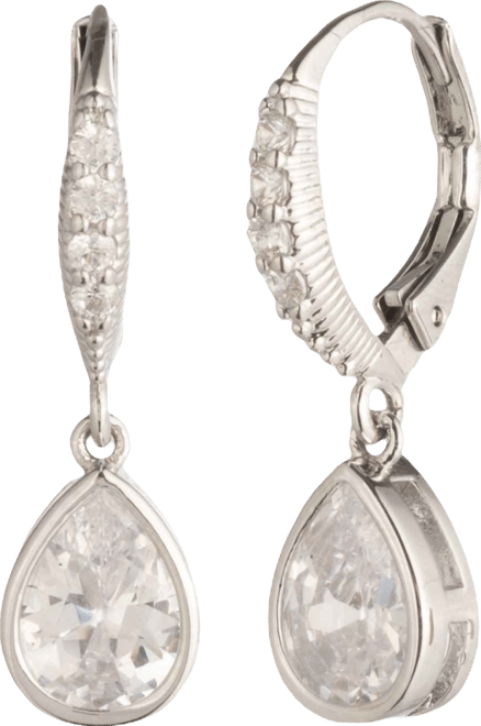 Cubic Zirconia Chandelier Earrings