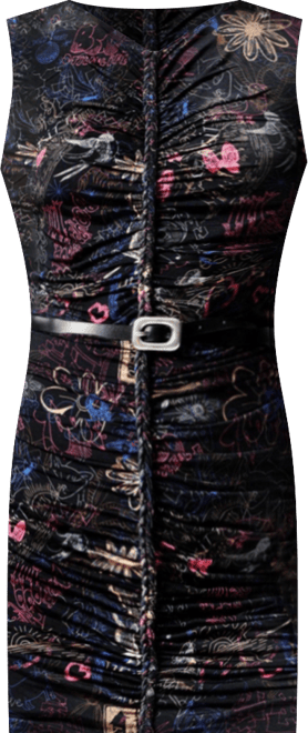 Women's Short graffiti dress