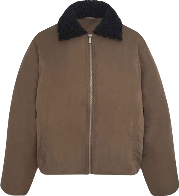 Women's Fur Collar Balloon Jacket