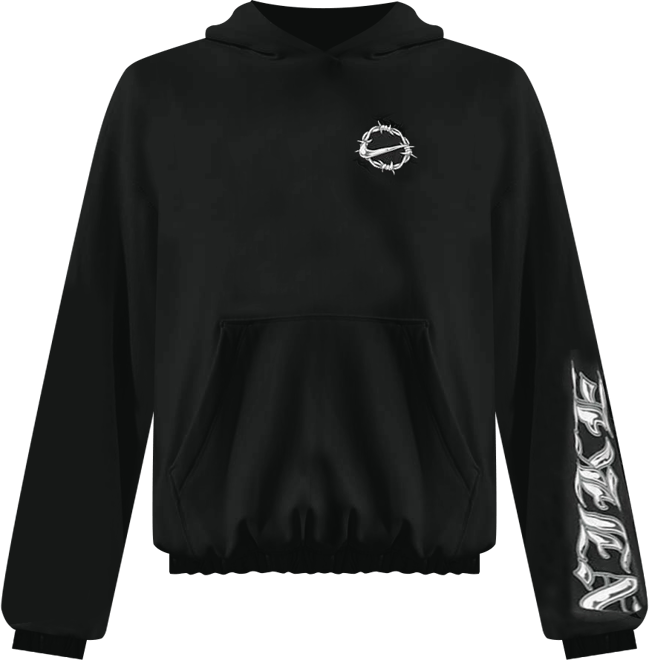 Nike Sportswear Women's Oversized French Terry Graphic Pullover Hoodie