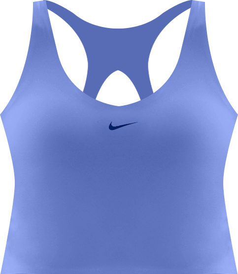 Nike Universa Camiseta de tirantes con bra deportivo con almohadilla de media sujeción para mujer