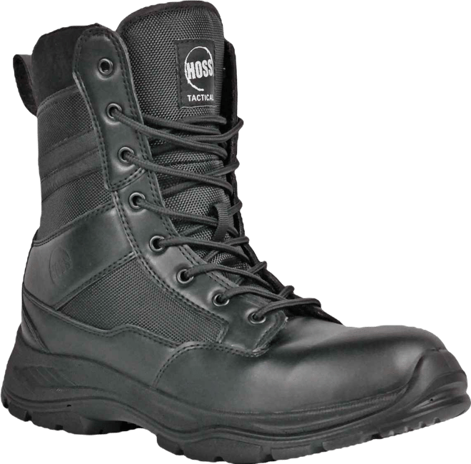 Men's Hoss Watchman 8 Inch Soft Toe Side Zip Work Boot