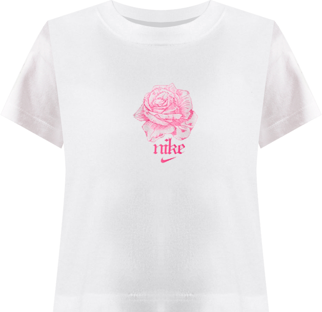 Nike Sportswear Big Kids' (Girls') Cropped T-Shirt