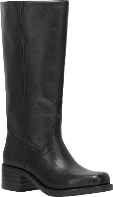 Women's Miranda Leather Stacked Heel Boots