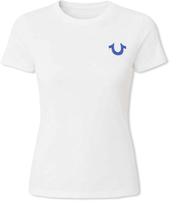 Women's Crystal Crew Neck T-Shirt