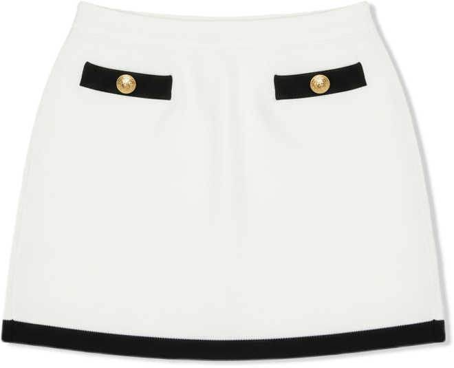 Women's Denver Knit Mini Skirt with Contrast Trim