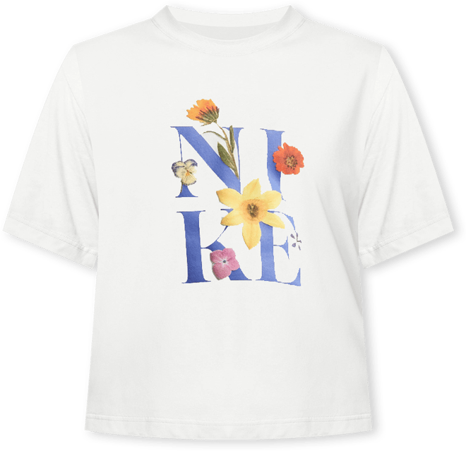 Nike Sportswear Playera cuadrada para niños talla grande