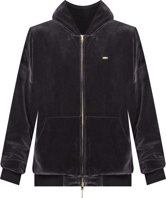 LeBron Men's Velour Full-Zip Basketball Hoodie