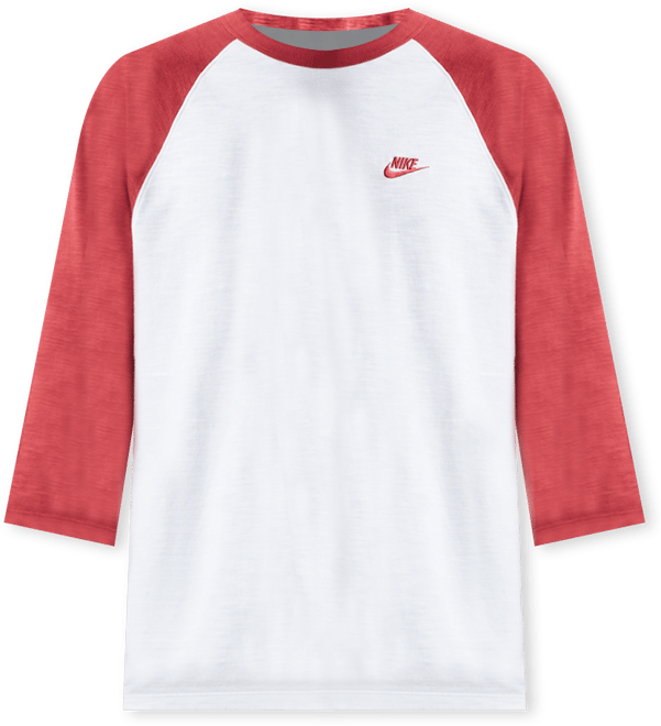 Nike Sportswear Club Men's 3/4-Sleeve Raglan Top