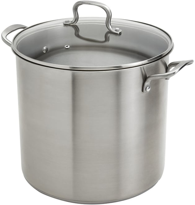 Jenny Martinez Stainless Steel 20-qt. Stockpot, Color: Stainless
