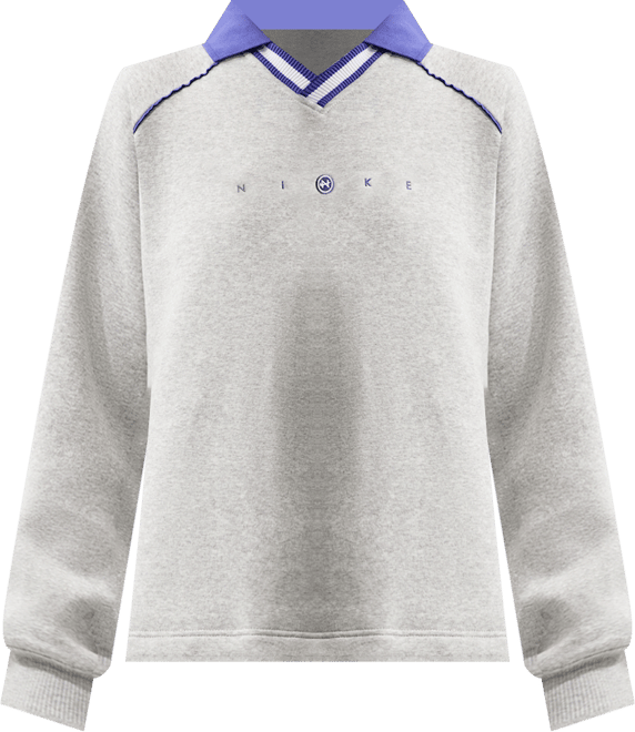 Nike Sportswear Phoenix Fleece Polo con gráfico oversized para mujer