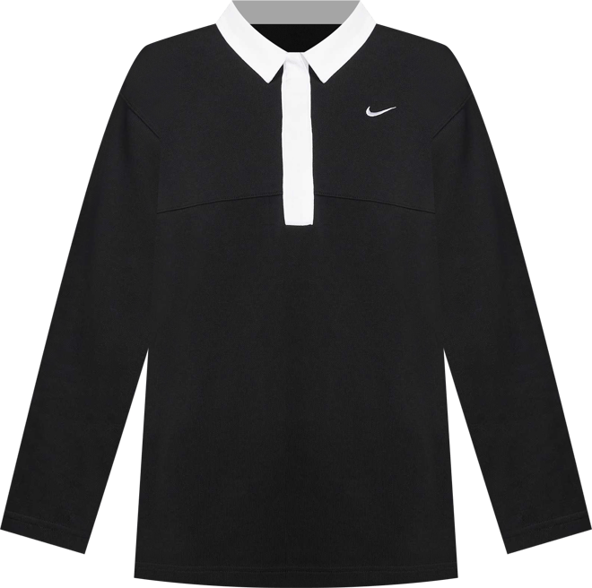 ナイキ スポーツウェア ウィメンズ オーバーサイズド ロングスリーブ ポロ