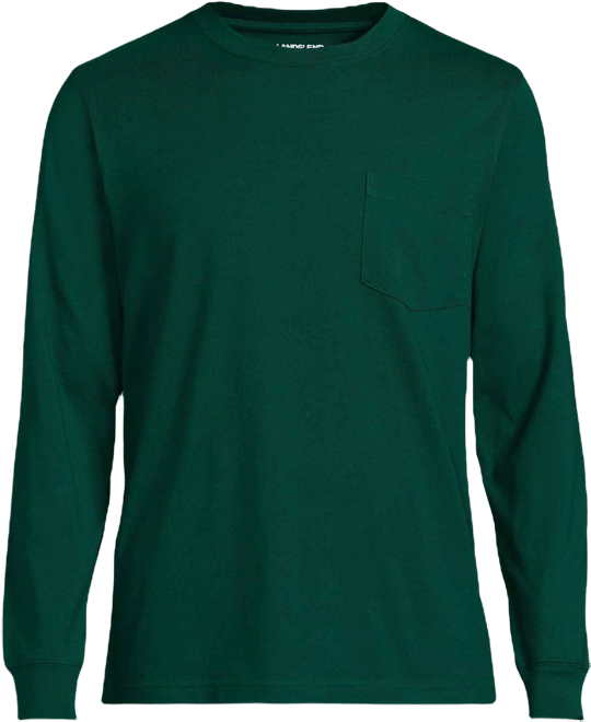 Big & Tall Super-t Long Sleeve T-Shirt with Pocket