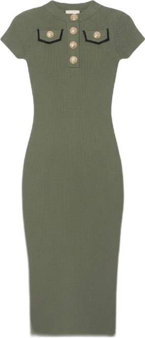 Women's Rhys Crewneck Ribbed Knit Midi Dress