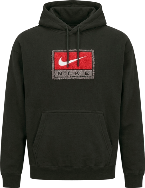 Nike Solo Swoosh Sudadera con gorro sin cierre de tejido Fleece para hombre