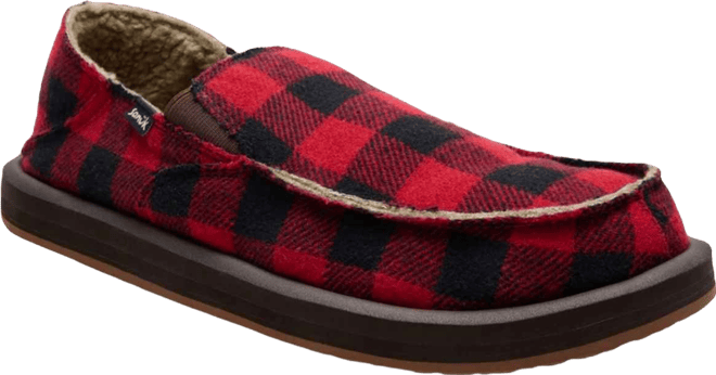 Men's Donny Plaid Buffalo Chill Slip-On Loafers