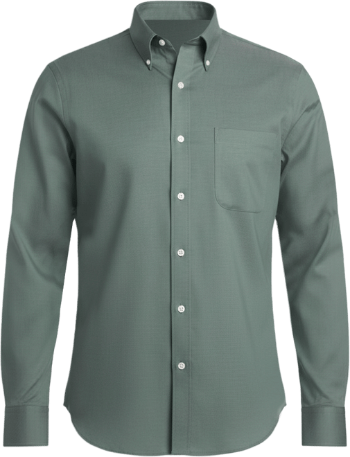 Men's Regular-Fit Button-Down Dress Shirt