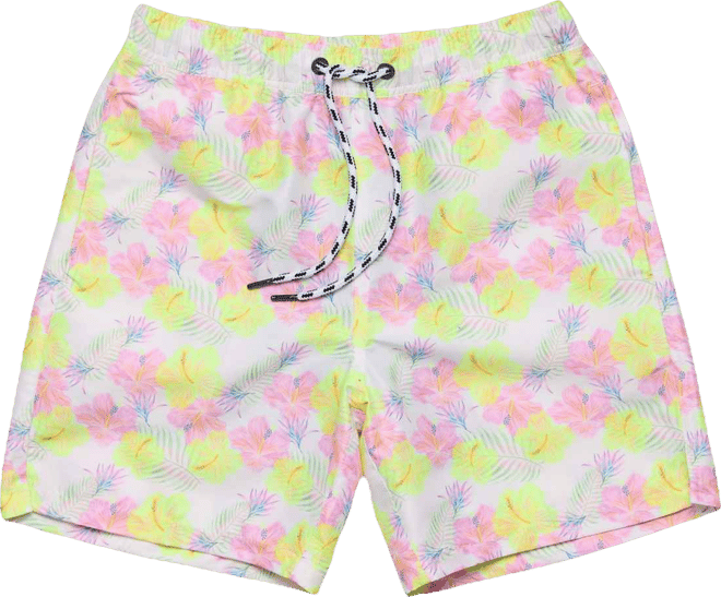 Mens Aloha Vacay Recycled Swim Short