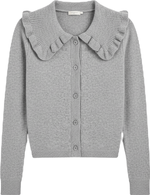 Women's Ruffled-Collar Cardigan, Macy's Exclusive