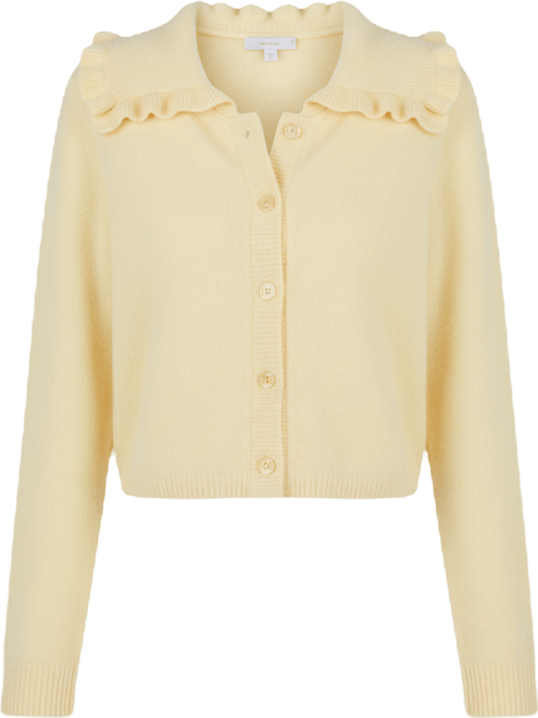 Women's Ruffled-Collar Cardigan, Macy's Exclusive