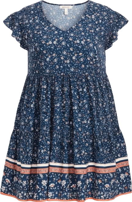 Women's Plus Size Unwind Tiers Dress